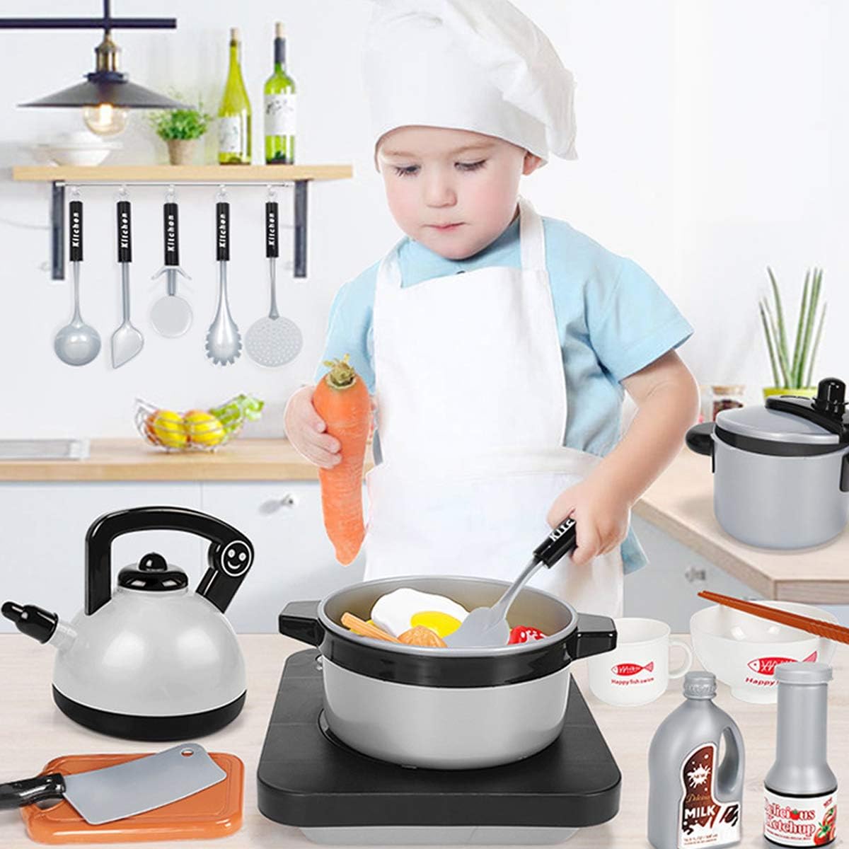 Camping Cooking Kids - Kinderkeuken Speelgoedset Peuter Doe alsof BBQ