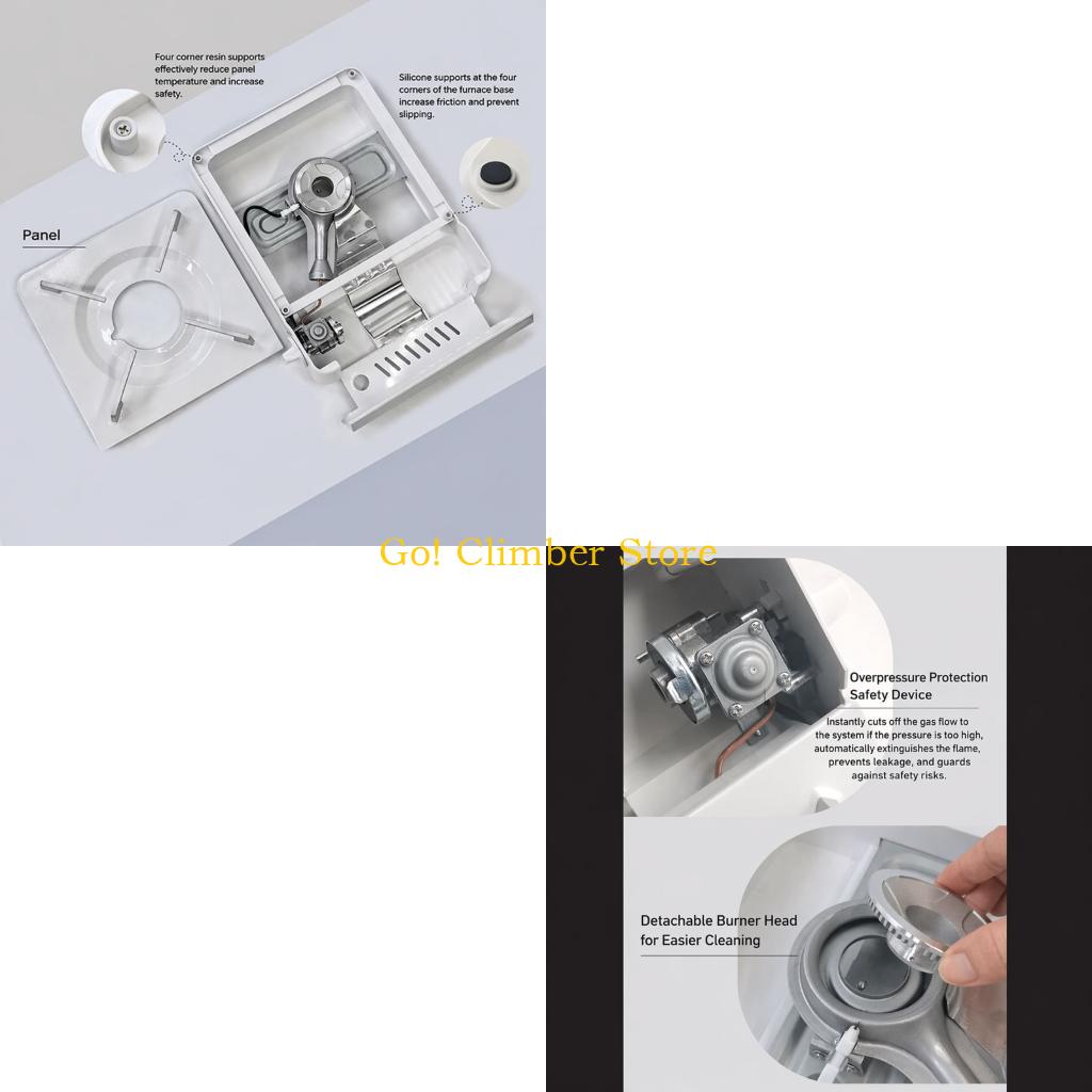 Camping No Cooking Meals - Q84C Outdoor kooktoestel voor campings en