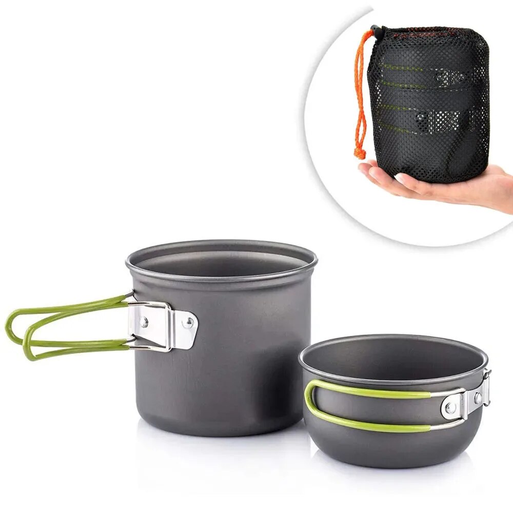 Camping Cooking Rice - Campingkookgerei Mess Kit Ultralichte campingpottenset Outdoor
