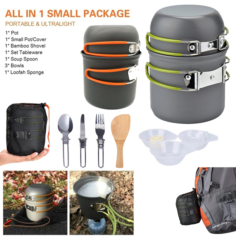 Camping Cooking Knife Set - Nieuwe Camping Pot Draagbare Outdoor Set