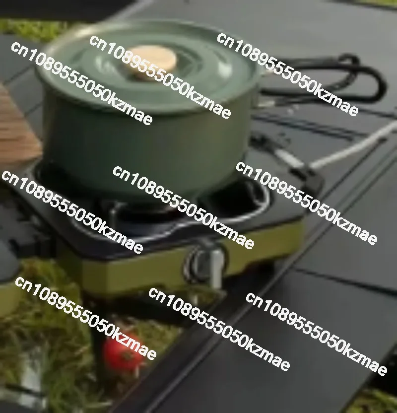 Camping Double Cooking Stove - Draagbare dubbele brander campingkachel, krachtige opvouwbare