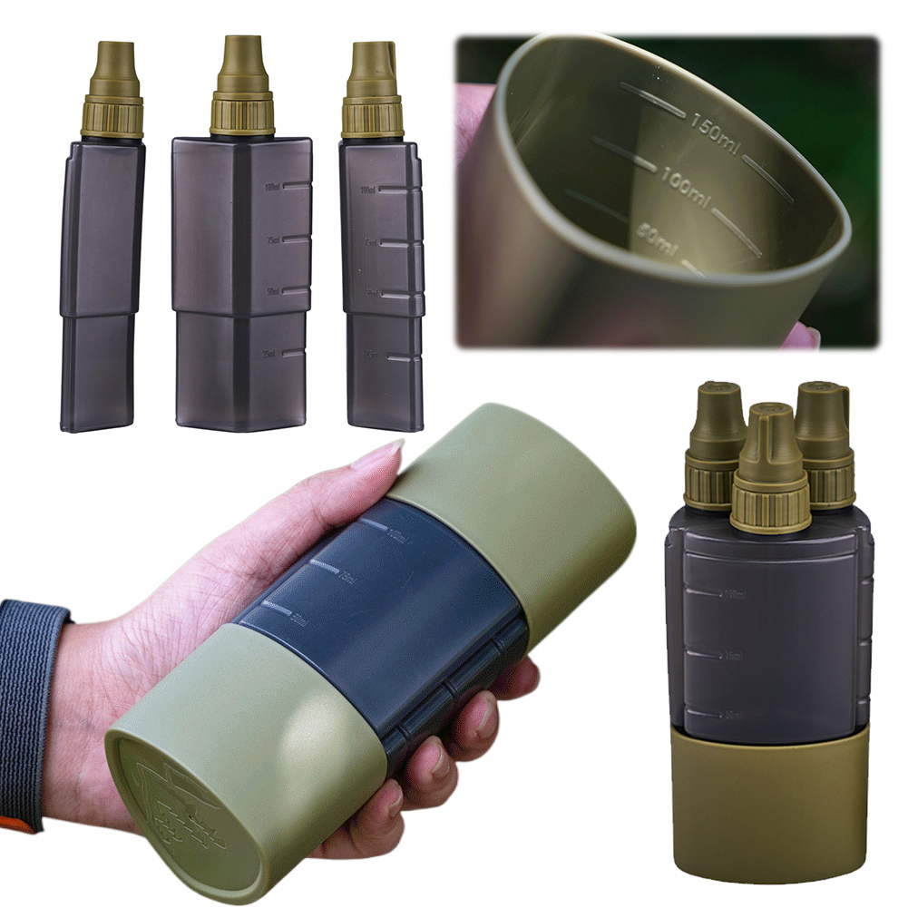 Camping Cooking Tool Set - 3-in-1 Outdoor Camping Kruidendispenser Fles BBQ