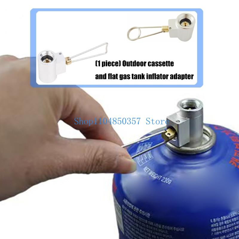 Camping Cooking Gas Canister - 652F Camping Universele Kacheladapter Metalen gasflesconverter
