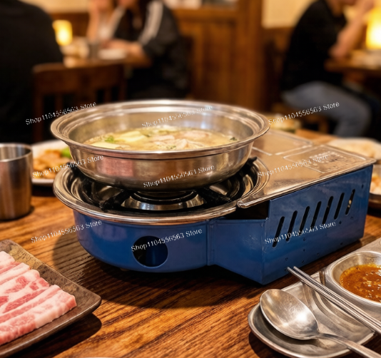 Camping Cooking Gas Canister - Draagbare gasfornuis met gaspatroon voor Koreaans
