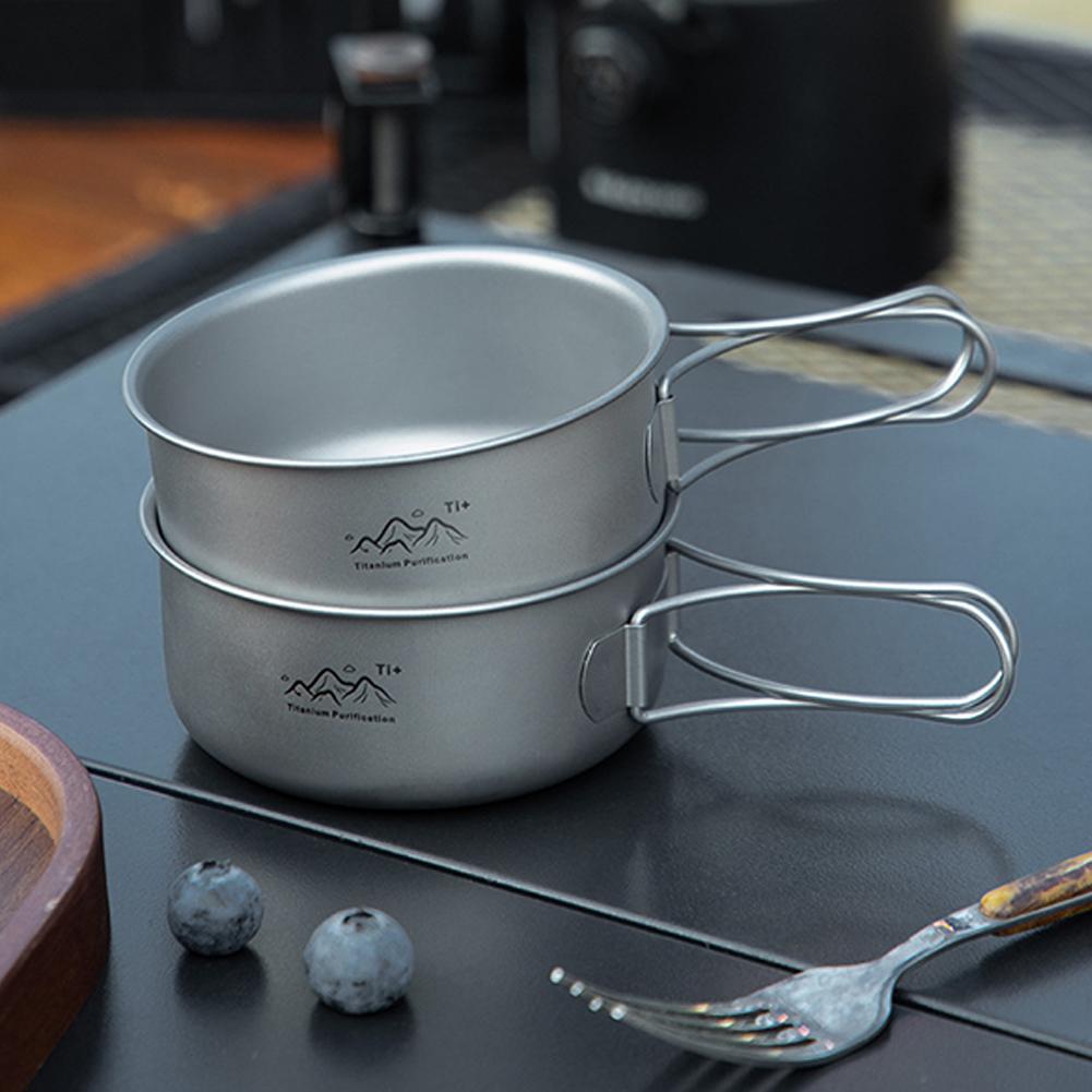 Camping No Cooking Meals - Ultralichte campingpot Draagbare soeppan met opvouwbaar
