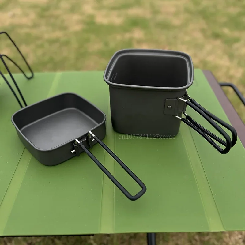 Camping No Cooking Meals - Outdoor Camping Opvouwbare Pot Draagbare Aluminium