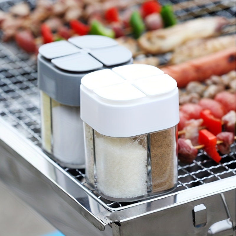Camping Cooking Set Stainless Steel - 4in1 Camping Kruiden Shaker Multifunctionele Kruidenpot