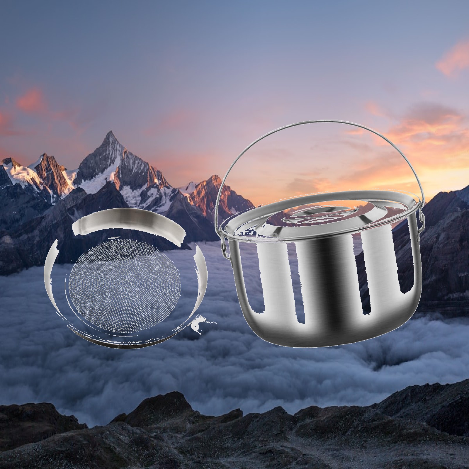 Olieopslagcontainer Campingpot - Camping Cooking Oil Container recensie en prijs