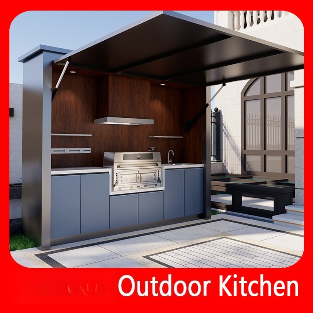 Mobiele buitenkeuken eiland op - Camping Cooking Dining Set recensie en prijs