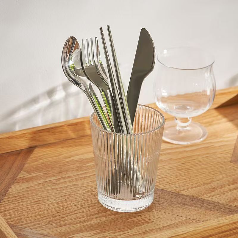 Draagbare bestekset met opberg - Camping Cooking Set Stainless Steel recensie en prijs