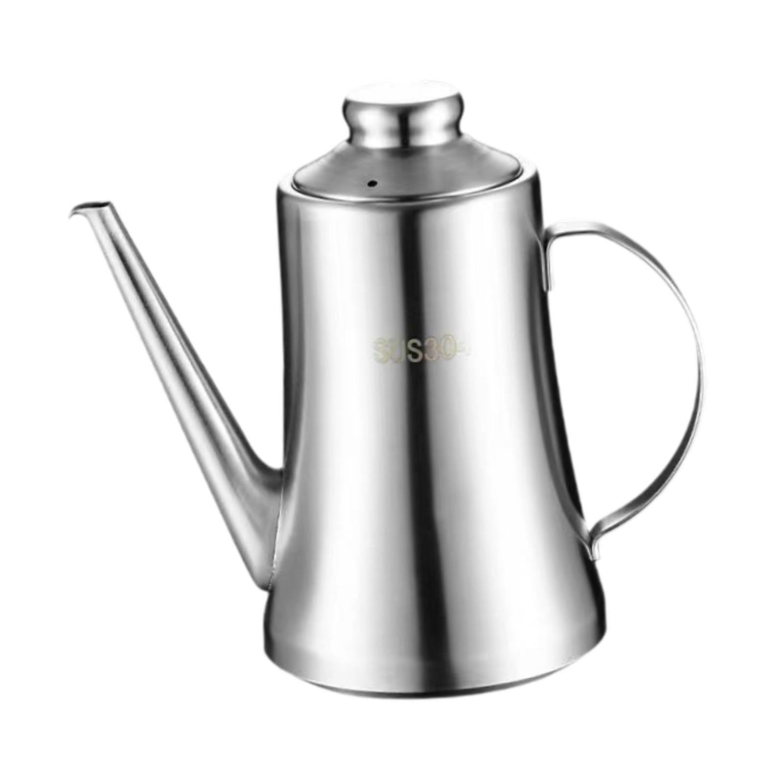 RVS oliedispenser, makkelijk t - Camping Cooking Oil Container recensie en prijs