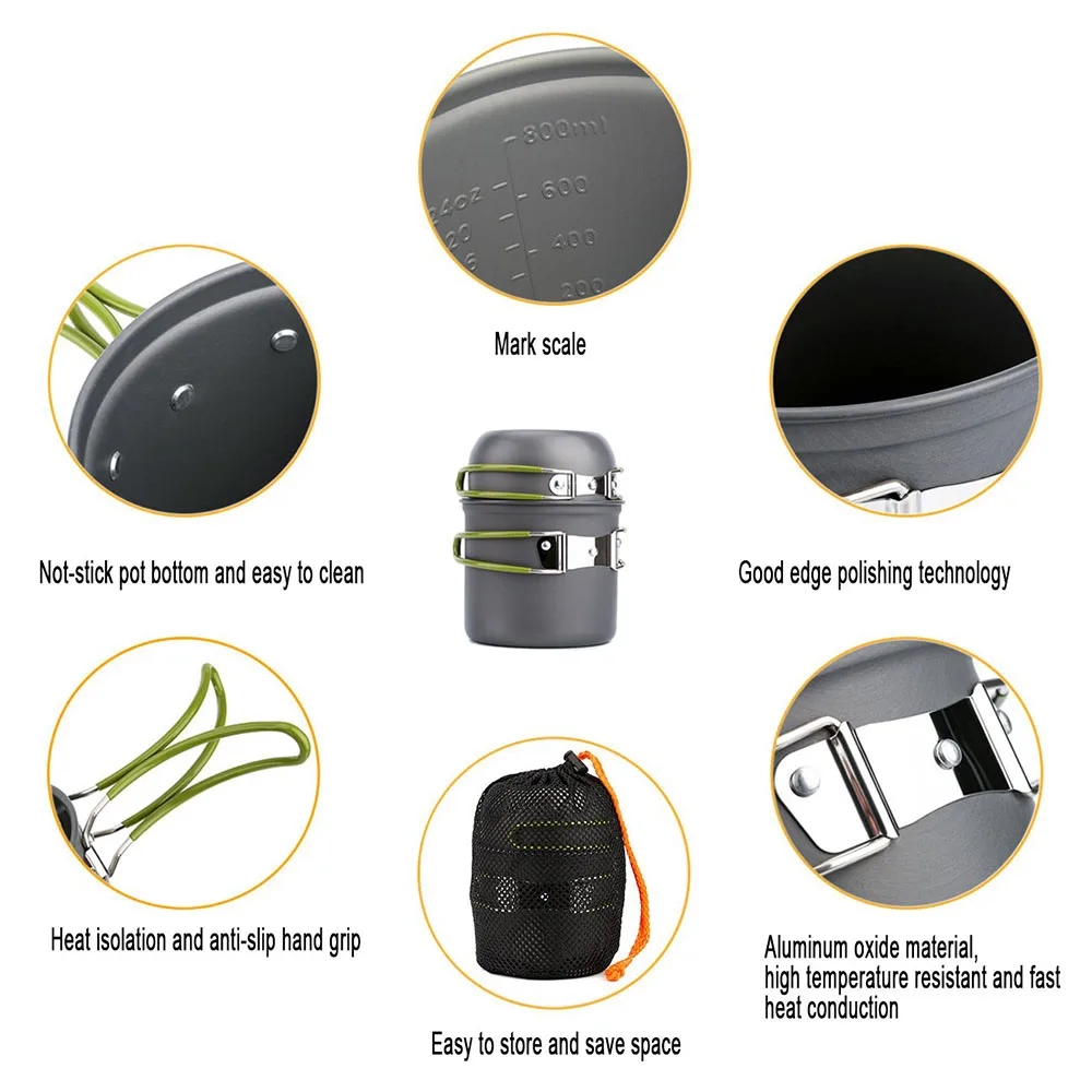 Campingkookgerei Mess Kit Ultr - Camping Cooking Rice recensie en prijs
