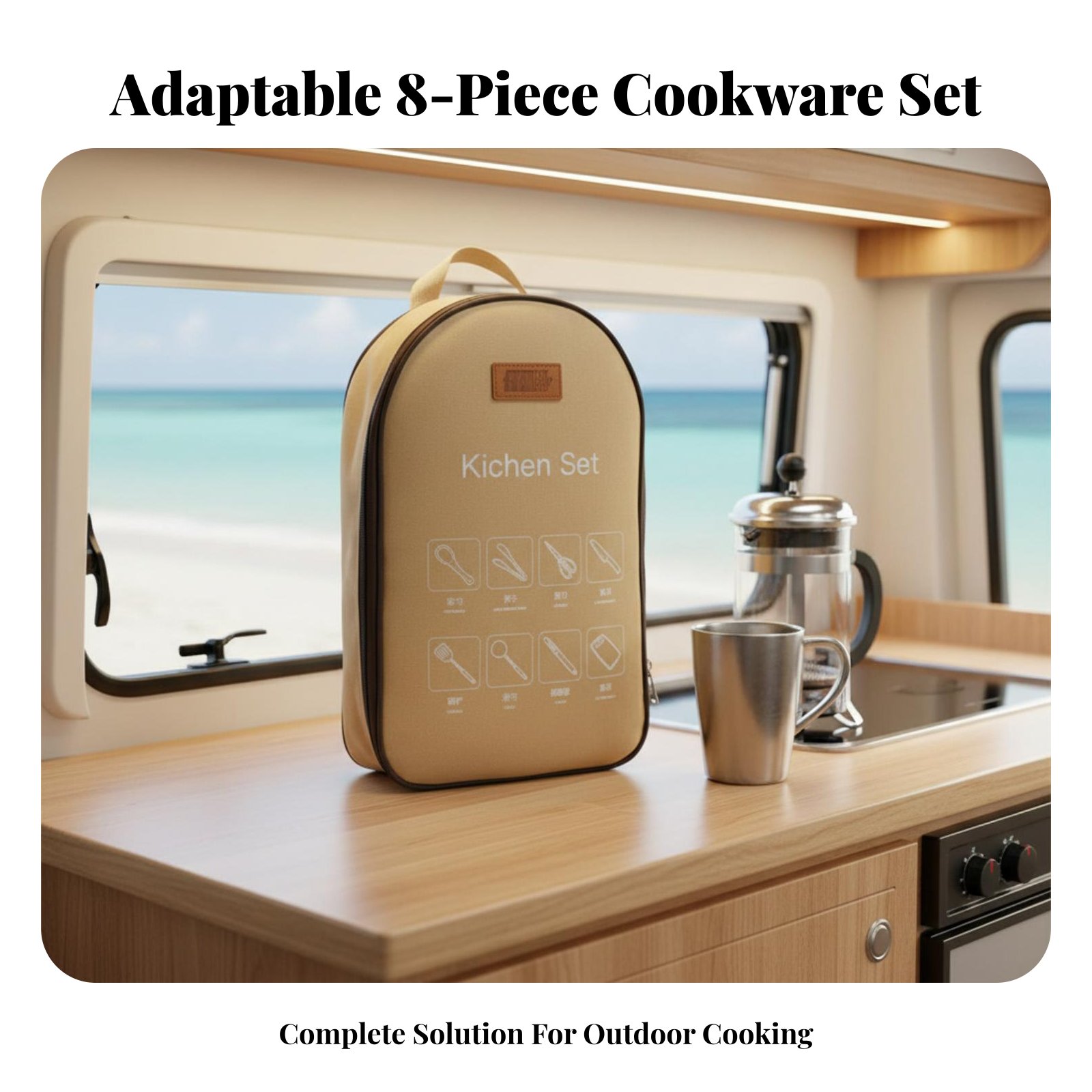 Draagbare kookgereiset voor bu - Camping Cooking Dining Set recensie en prijs