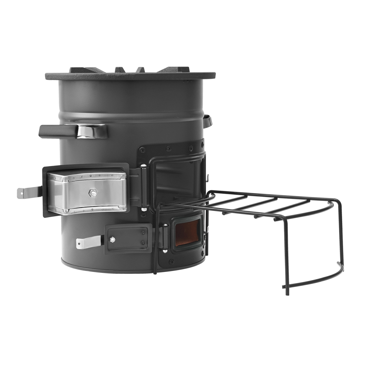 Camping Rocket Stove, draagbar - Camping Double Cooking Stove recensie en prijs