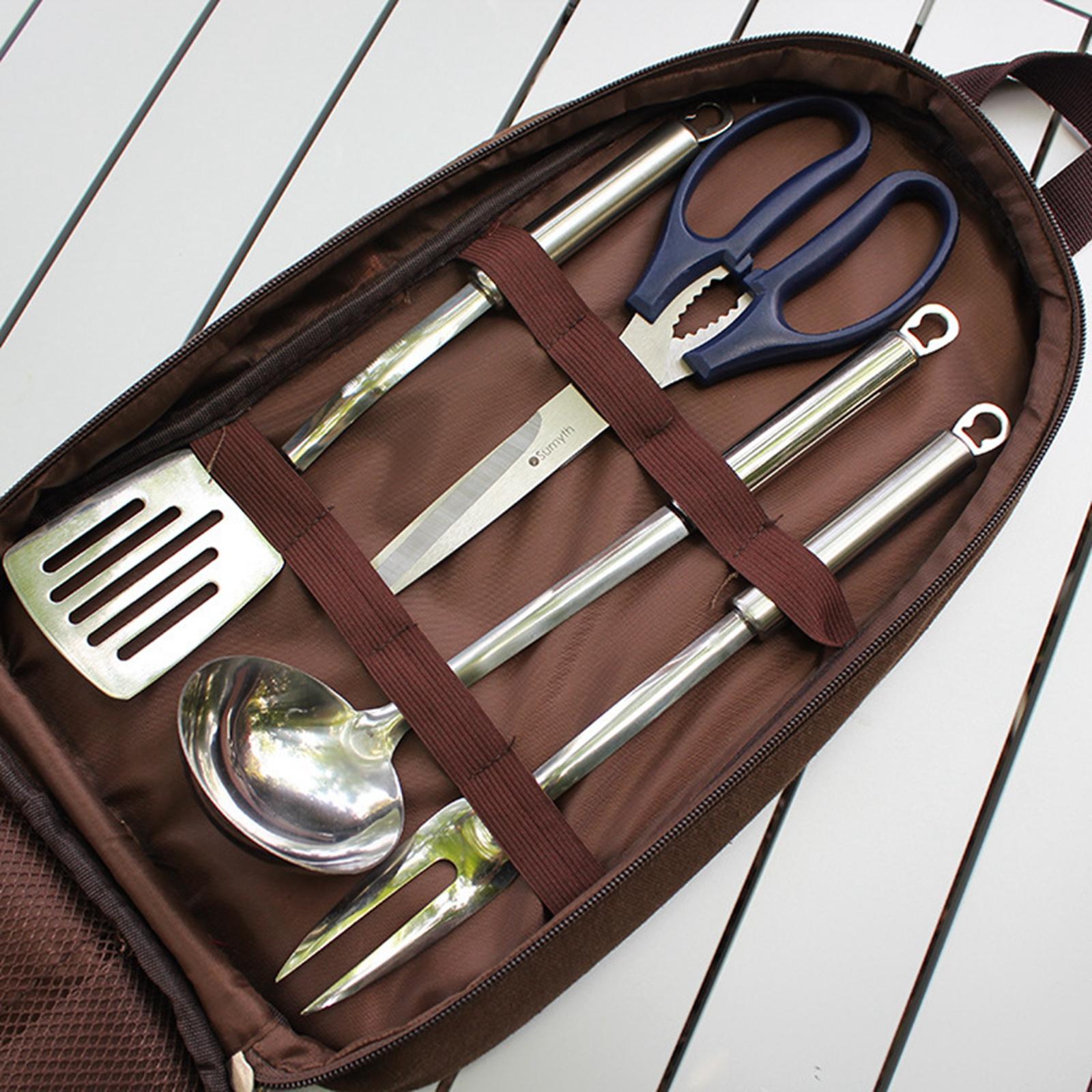 7 Stuks Camping Keuken Gebruik - Camping Cooking Knife Set recensie en prijs
