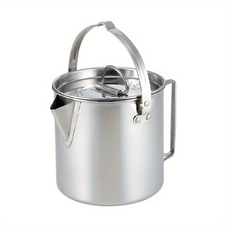 1PC compacte en draagbare 1,2L - Camping Cooking Set Stainless Steel recensie en prijs