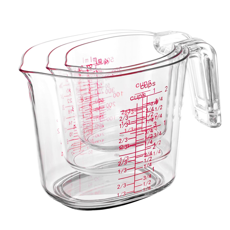 1Cup, 2Cup, 4Cup Transparante  - Camping Cooking Tool Set recensie en prijs