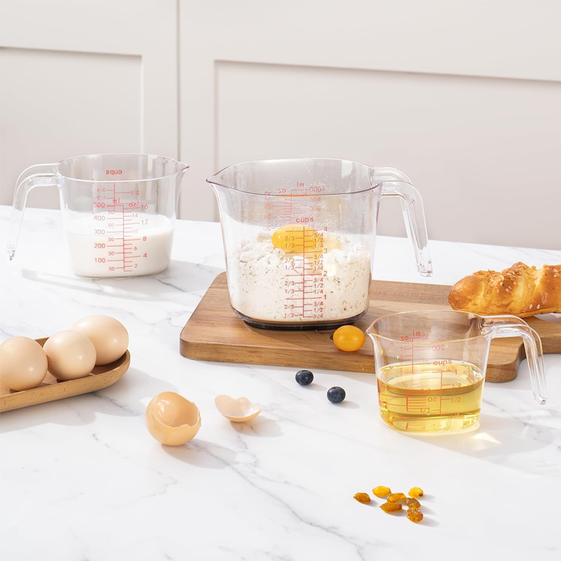1Cup, 2Cup, 4Cup Transparante  - Camping Cooking Tool Set recensie en prijs