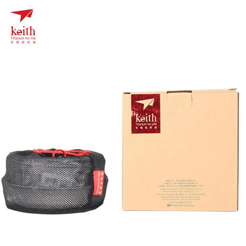 Keith 3PCS Titanium Kookgerei  - Camping Cooking Set Stainless Steel recensie en prijs