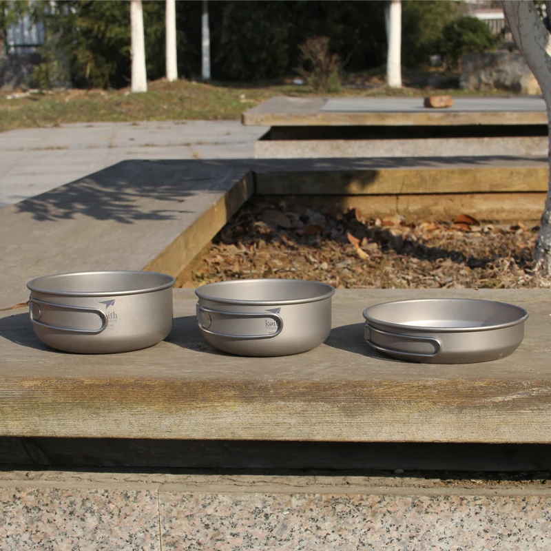 Keith 3PCS Titanium Kookgerei  - Camping Cooking Set Stainless Steel recensie en prijs