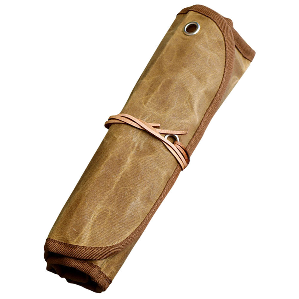 Hoge kwaliteit canvas opbergta - Camping Cooking Utensil Roll recensie en prijs