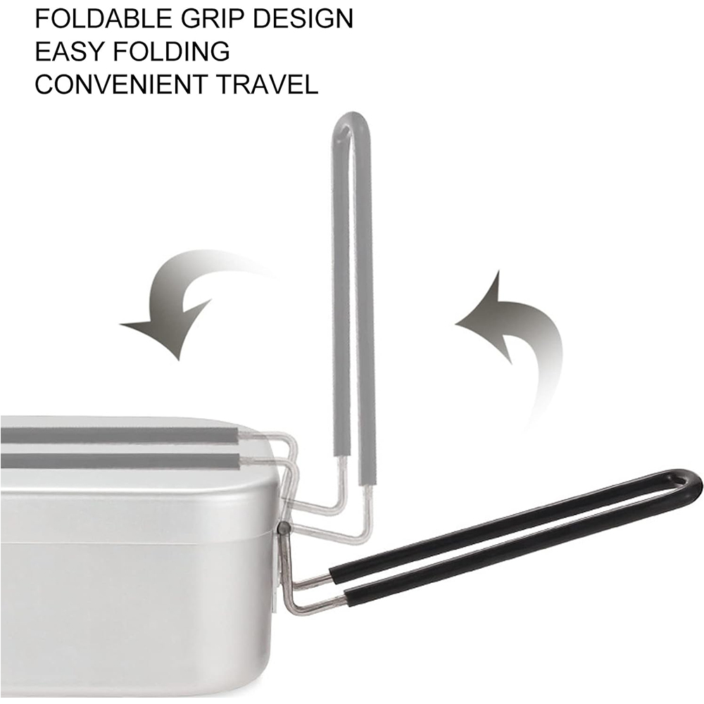 800ML Aluminium Lunchboxen Out - Camping Cooking Tool Set recensie en prijs