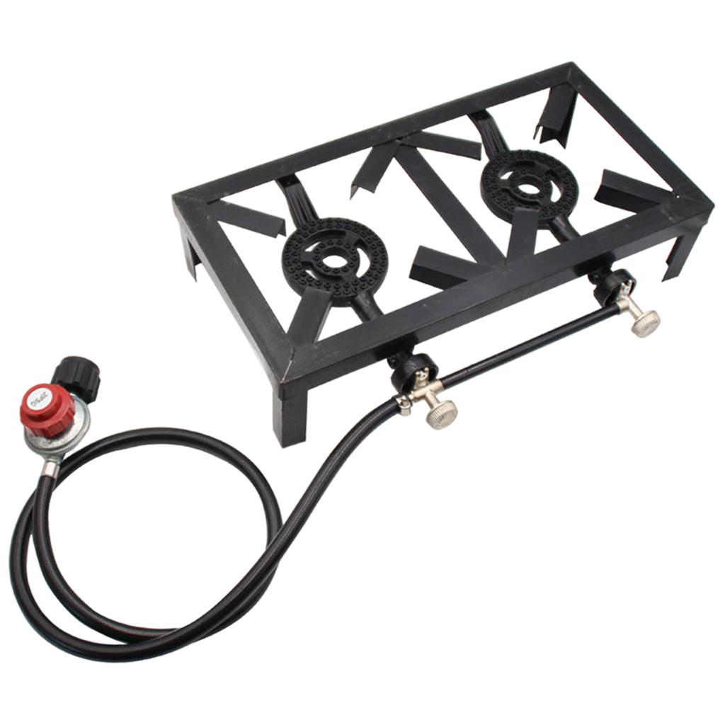 Gasfornuis met dubbele brander - Camping Double Cooking Stove recensie en prijs