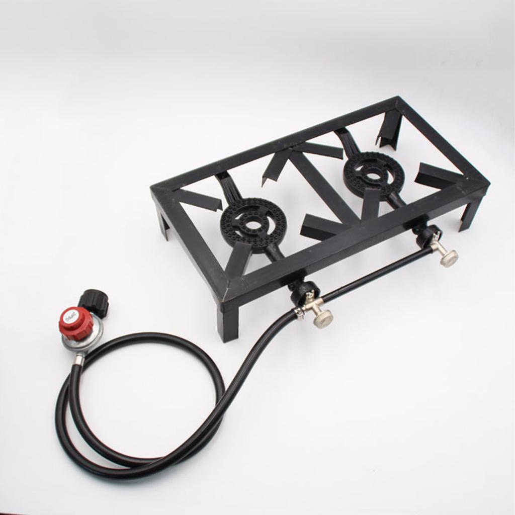 Gasfornuis met dubbele brander - Camping Double Cooking Stove recensie en prijs