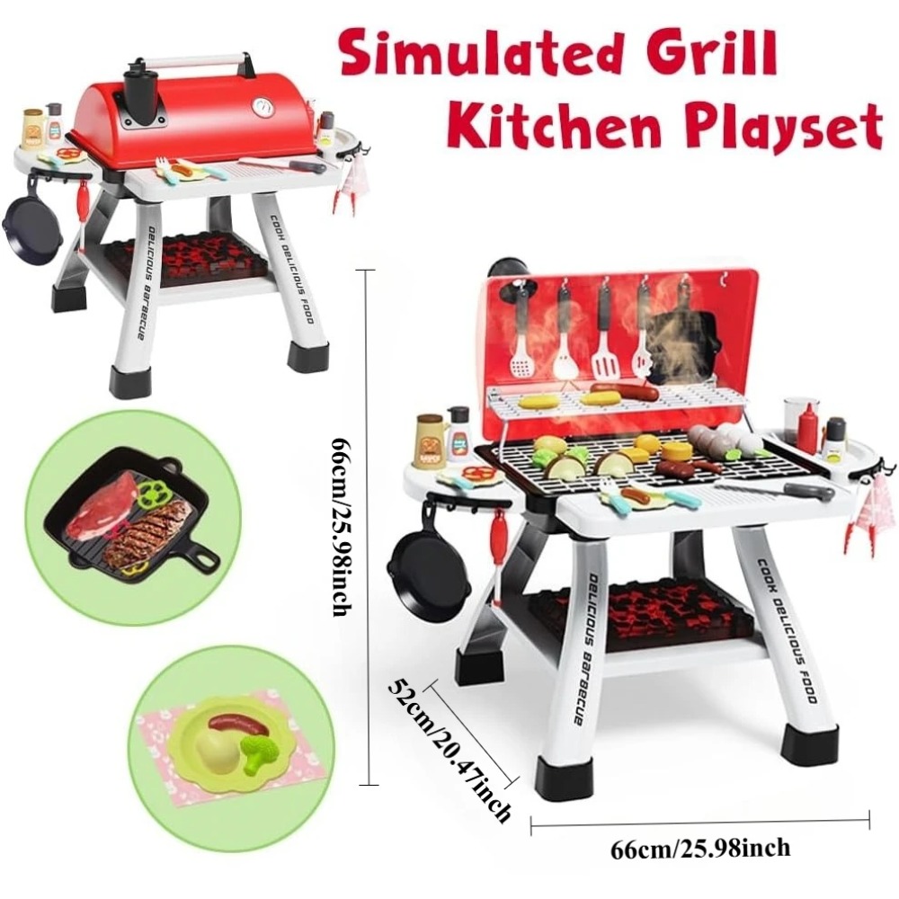 Barbecue Grill Speelgoedset Ki - Camping Cooking Kids recensie en prijs