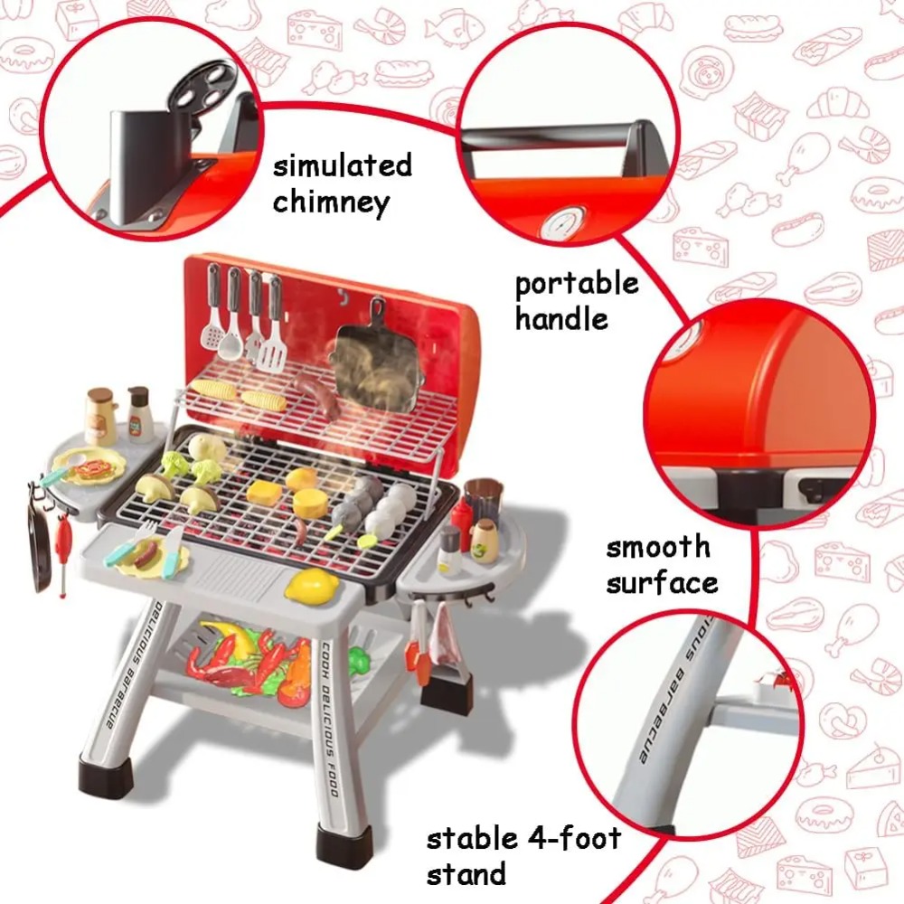 Barbecue Grill Speelgoedset Ki - Camping Cooking Kids recensie en prijs