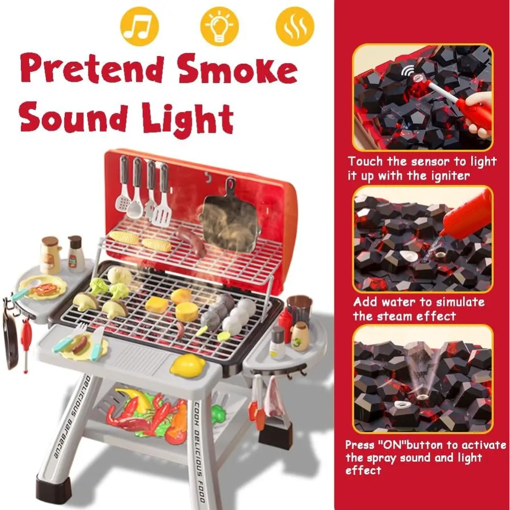 Barbecue Grill Speelgoedset Ki - Camping Cooking Kids recensie en prijs