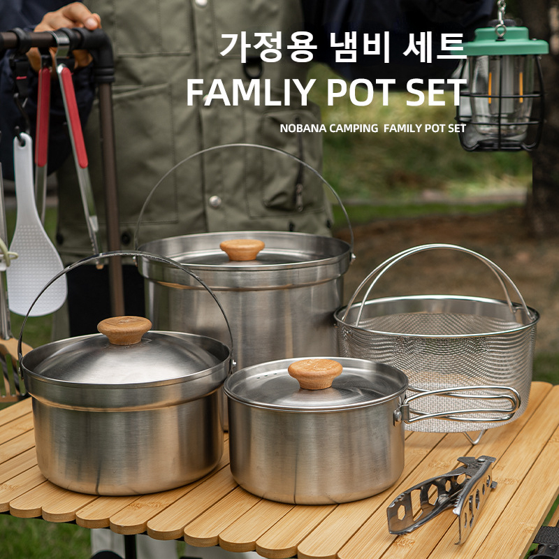 NOBANA Nieuwste Outdoor Rvs Po - Camping Cooking Rice recensie en prijs