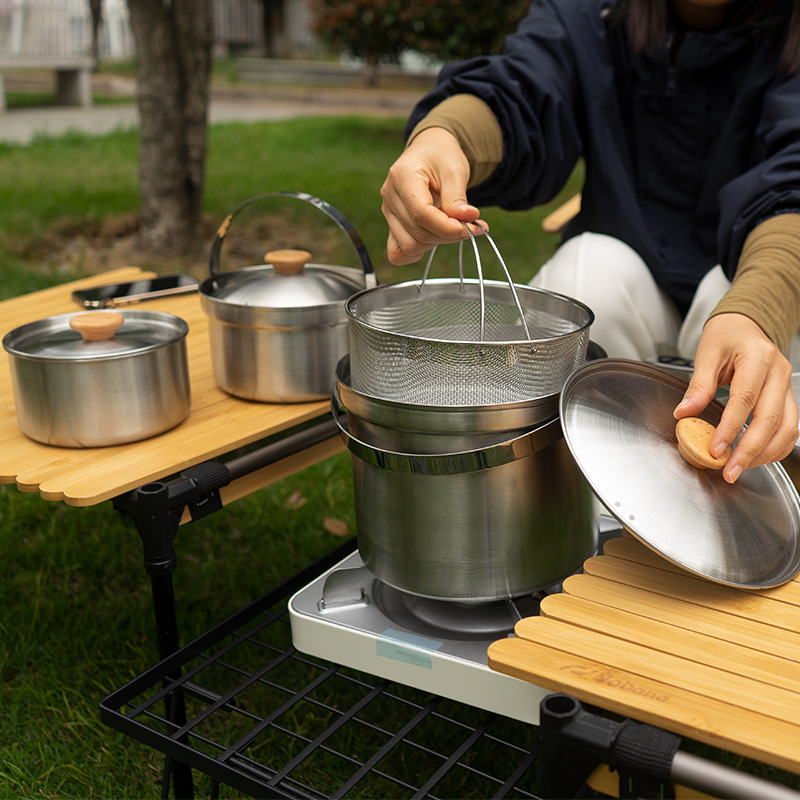 NOBANA Nieuwste Outdoor Rvs Po - Camping Cooking Rice recensie en prijs