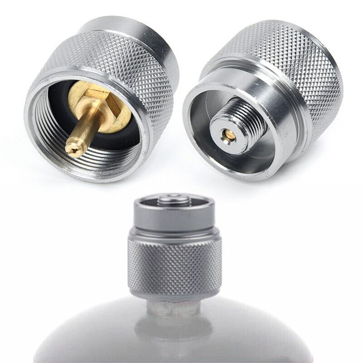 1/2Pc Gasfornuis Navuladapter  - Camping Cooking Gas Canister recensie en prijs