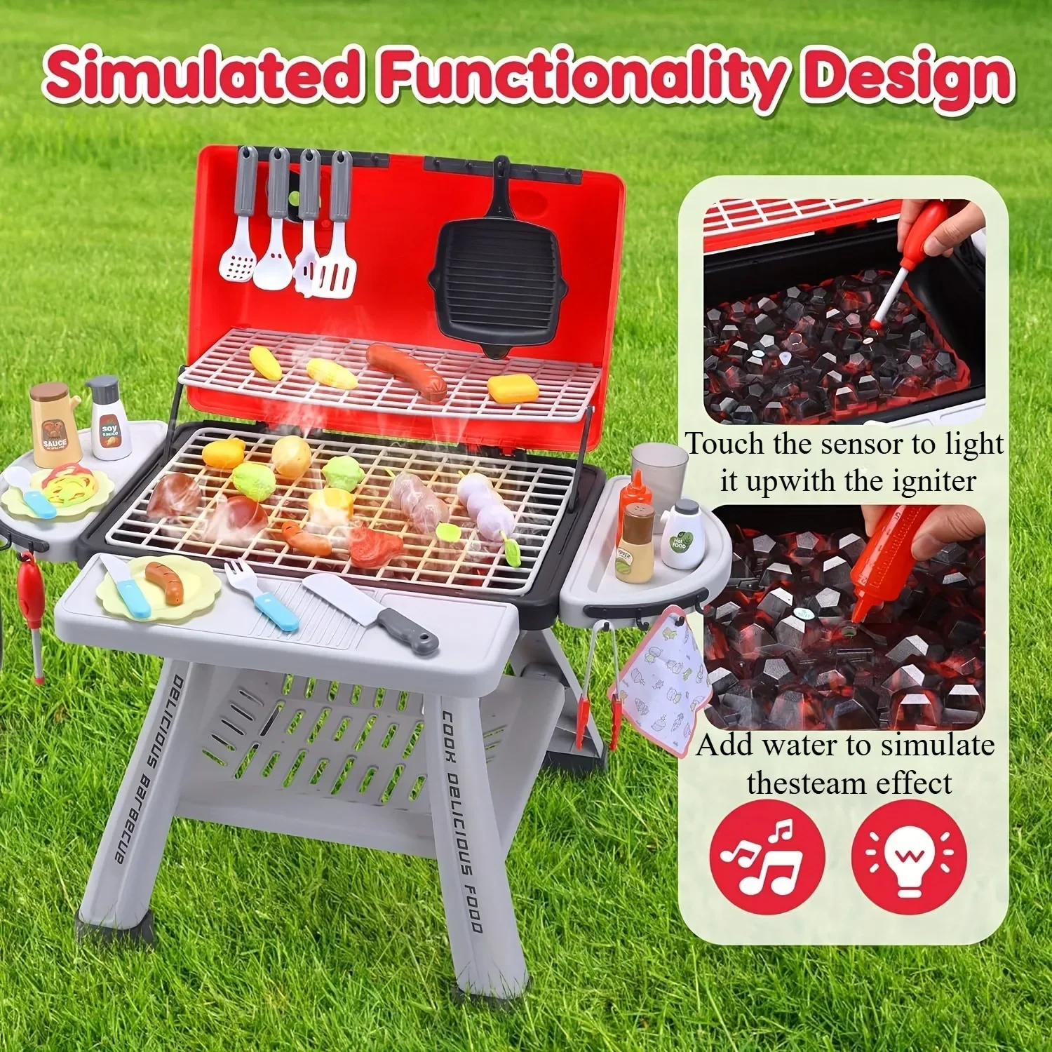 Barbecue Grill Speelgoedset Ki - Camping Cooking Kids recensie en prijs
