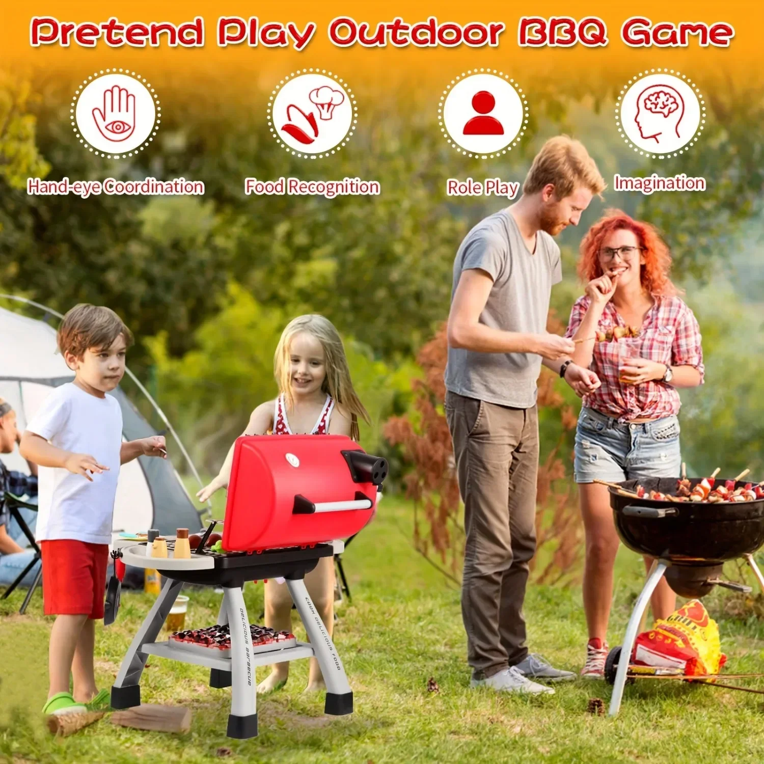 Barbecue Grill Speelgoedset Ki - Camping Cooking Kids recensie en prijs