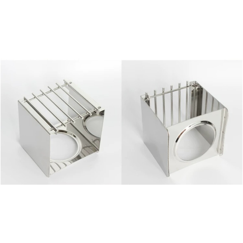 Roestvrijstalen vierkante koff - Camping Cooking Set Stainless Steel recensie en prijs