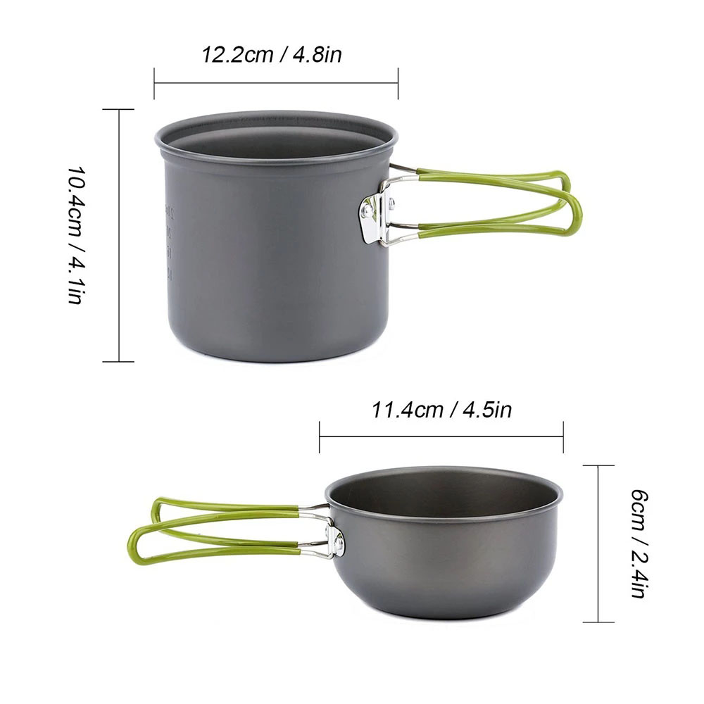 Outdoor Camping Kookset Option - Camping Cooking Options recensie en prijs