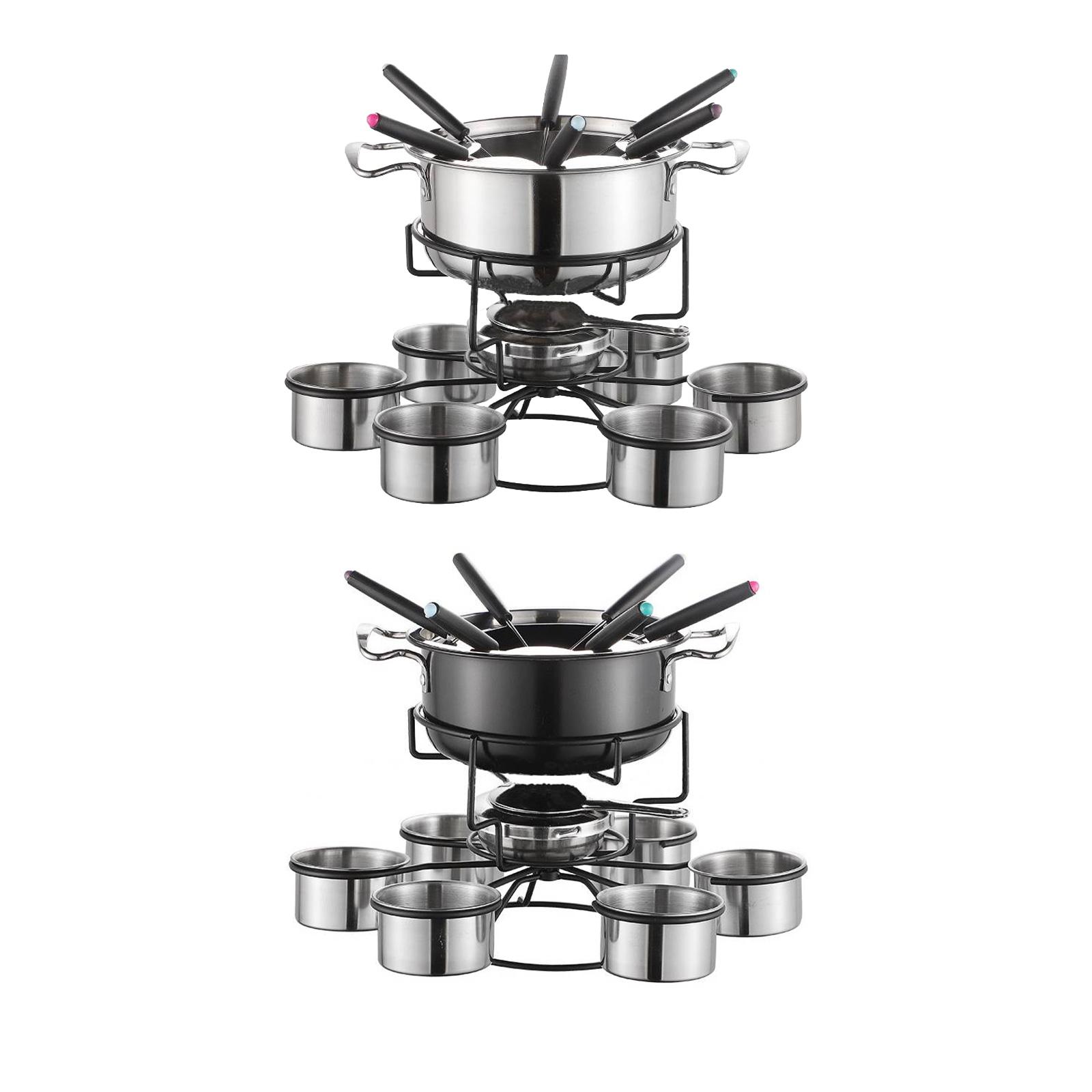 Fonduepottenset Kookfornuis Ve - Camping Cooking Set Stainless Steel recensie en prijs
