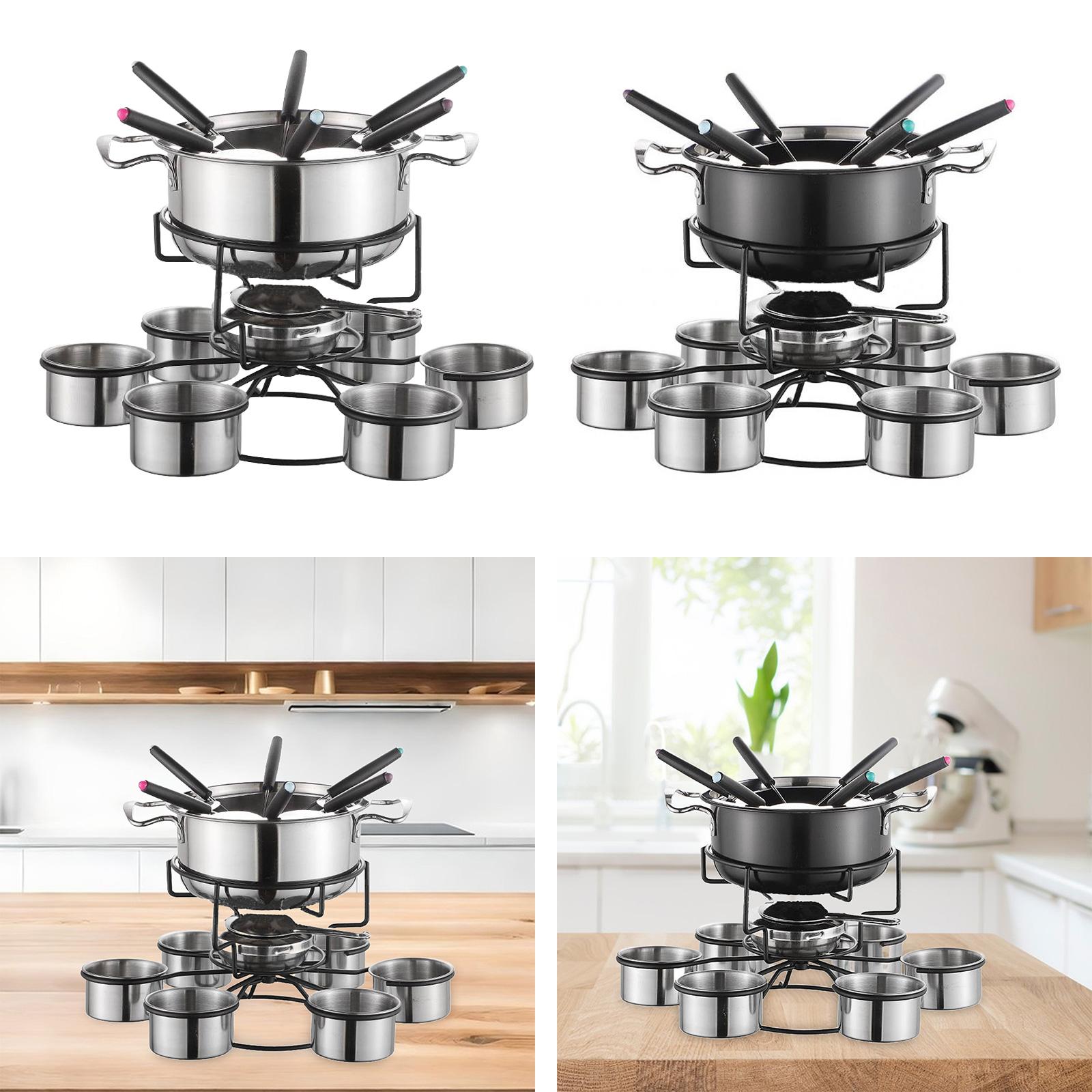 Fonduepottenset Kookfornuis Ve - Camping Cooking Set Stainless Steel recensie en prijs