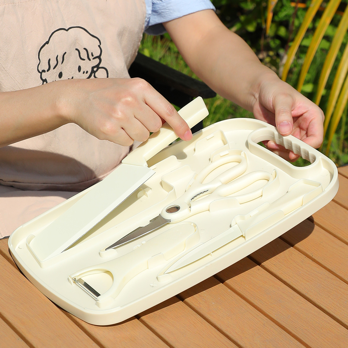 Draagbare Outdoor Picknick Set - Camping Cooking Knife Set recensie en prijs