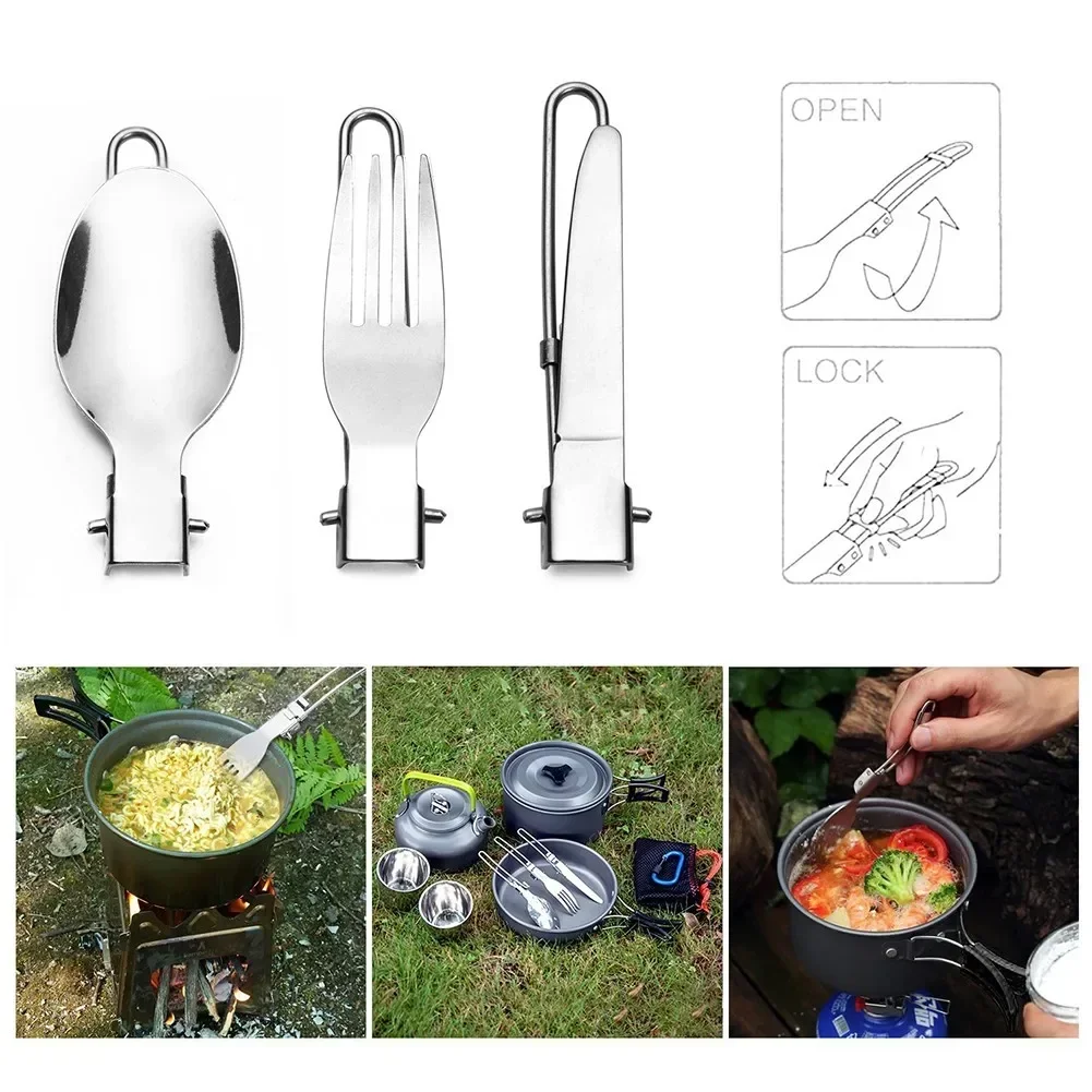 1-set Outdoor Camping Picknick - Camping Cooking Knife Set recensie en prijs