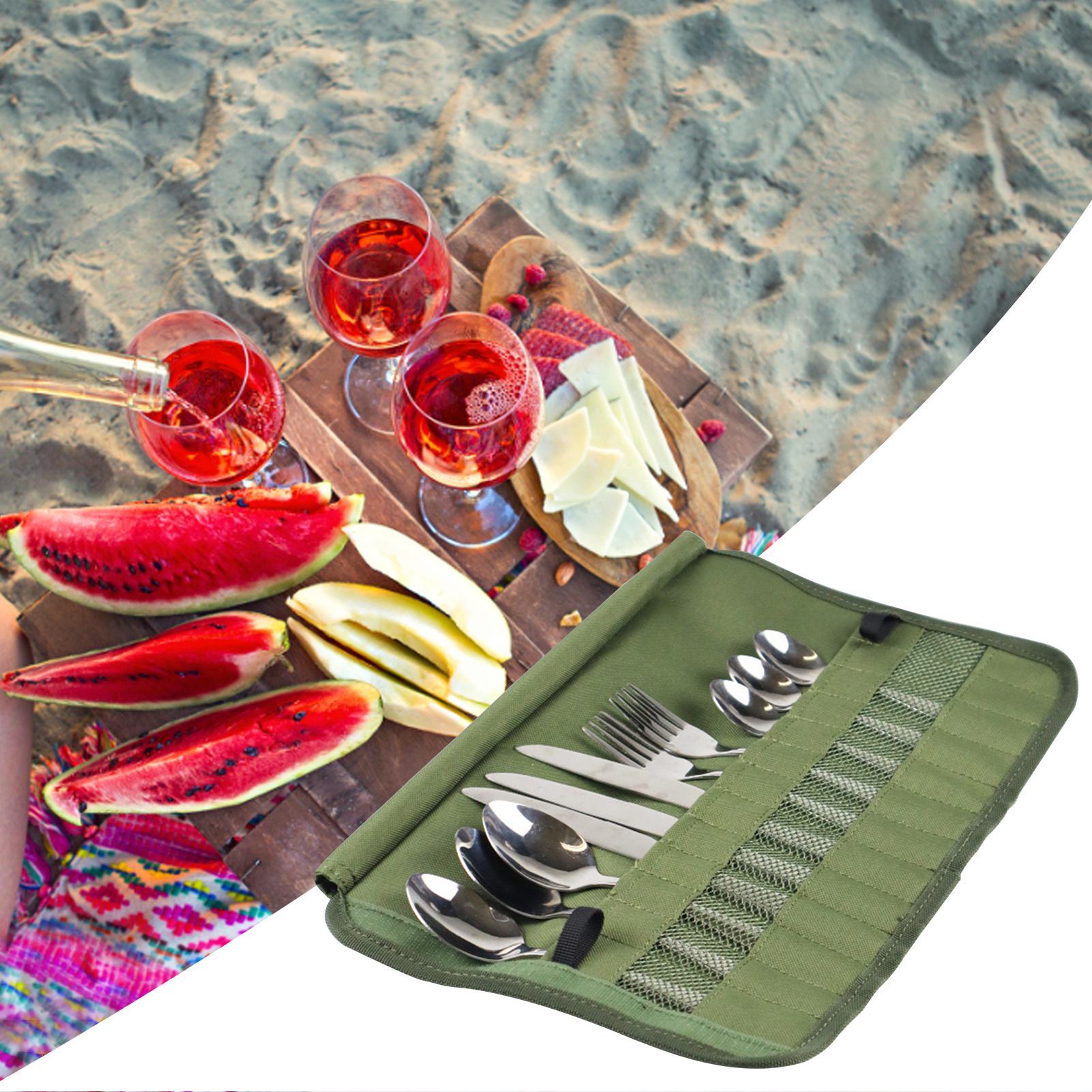 Camping Servies Roll Bag Campi - Camping Cooking Utensil Roll recensie en prijs