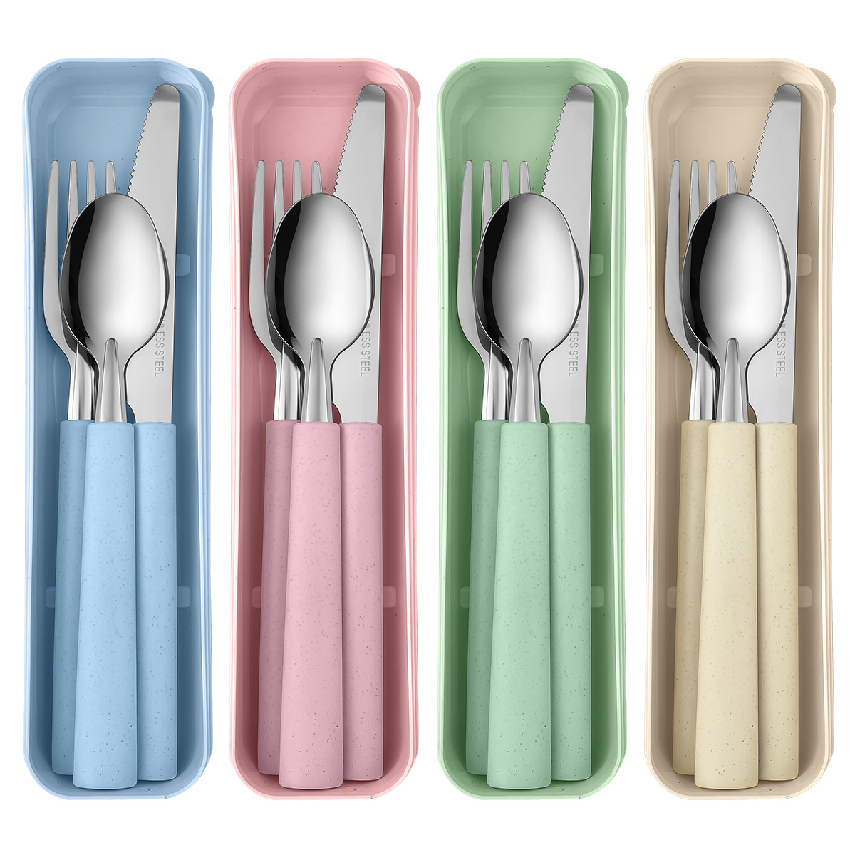 1 set roestvrijstalen draagbaa - Camping Cooking Cutlery Set recensie en prijs