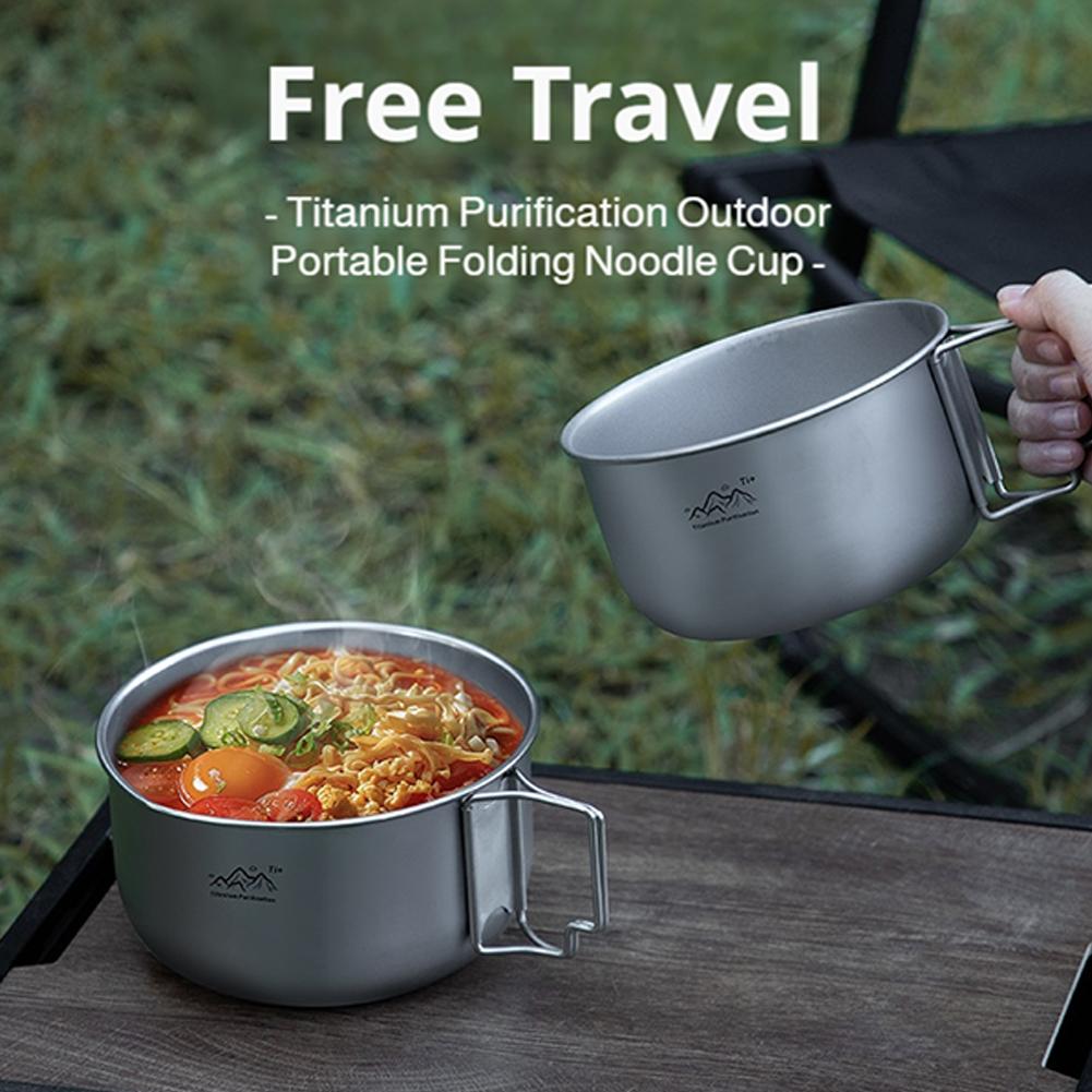Ultralichte titanium kookgerei - Camping Cooking Set Stainless Steel recensie en prijs