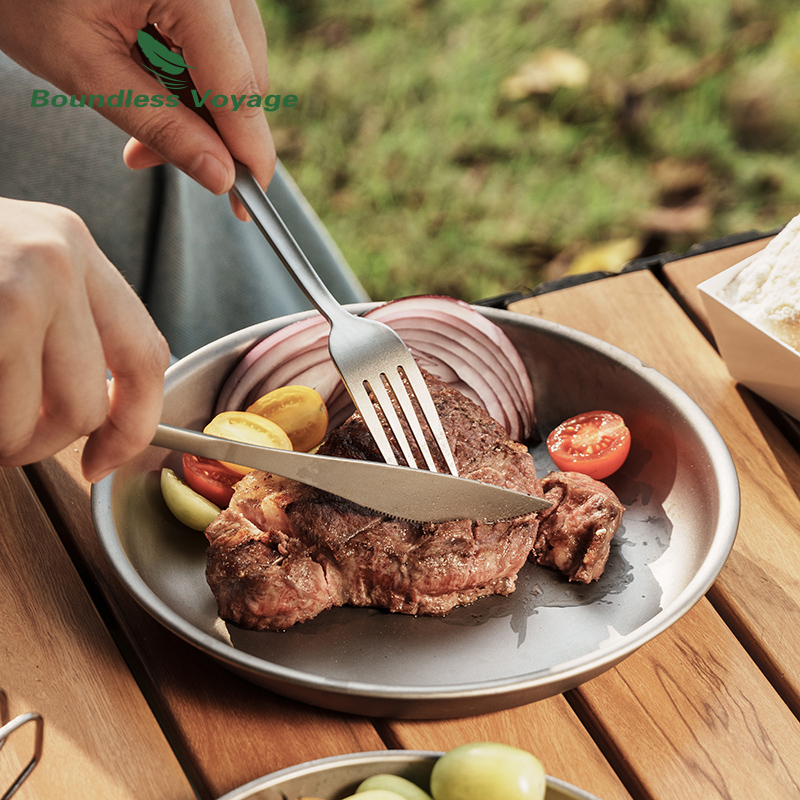 Grenzeloze Reis Titanium Diner - Camping Cooking Cutlery Set recensie en prijs