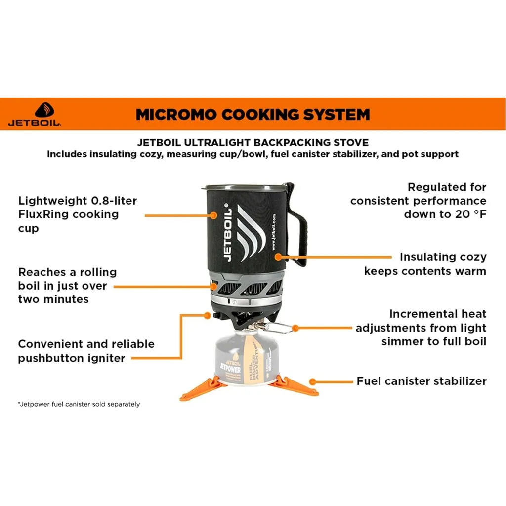 Jetboil MicroMo Lichtgewicht P - Camping Cooking Jetboil recensie en prijs