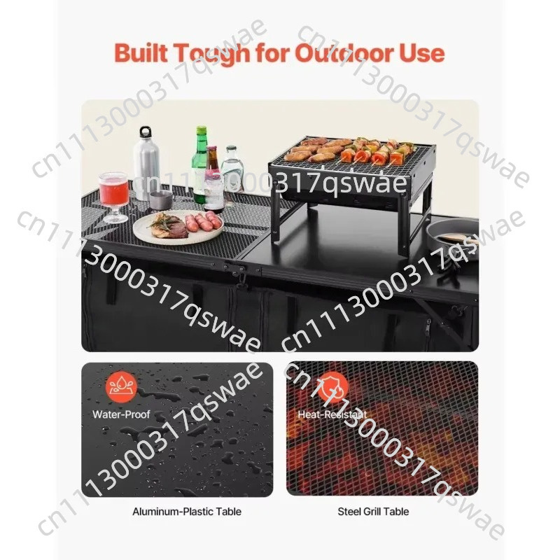 In hoogte verstelbare campingk - Camping Cooking Options recensie en prijs