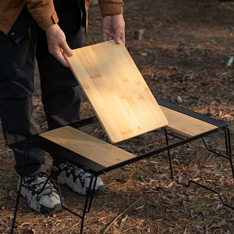Dubbelzijdig bamboe snijplank, - Camping Double Cooking Stove recensie en prijs