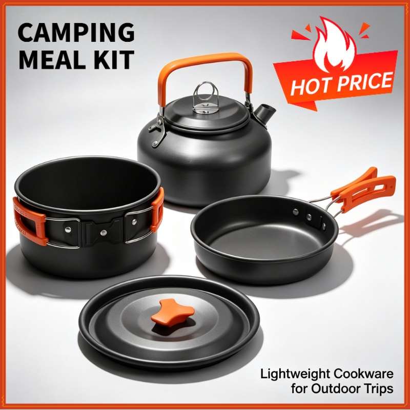 Campingkookset Campingkookgere - Camping Cooking Rice recensie en prijs